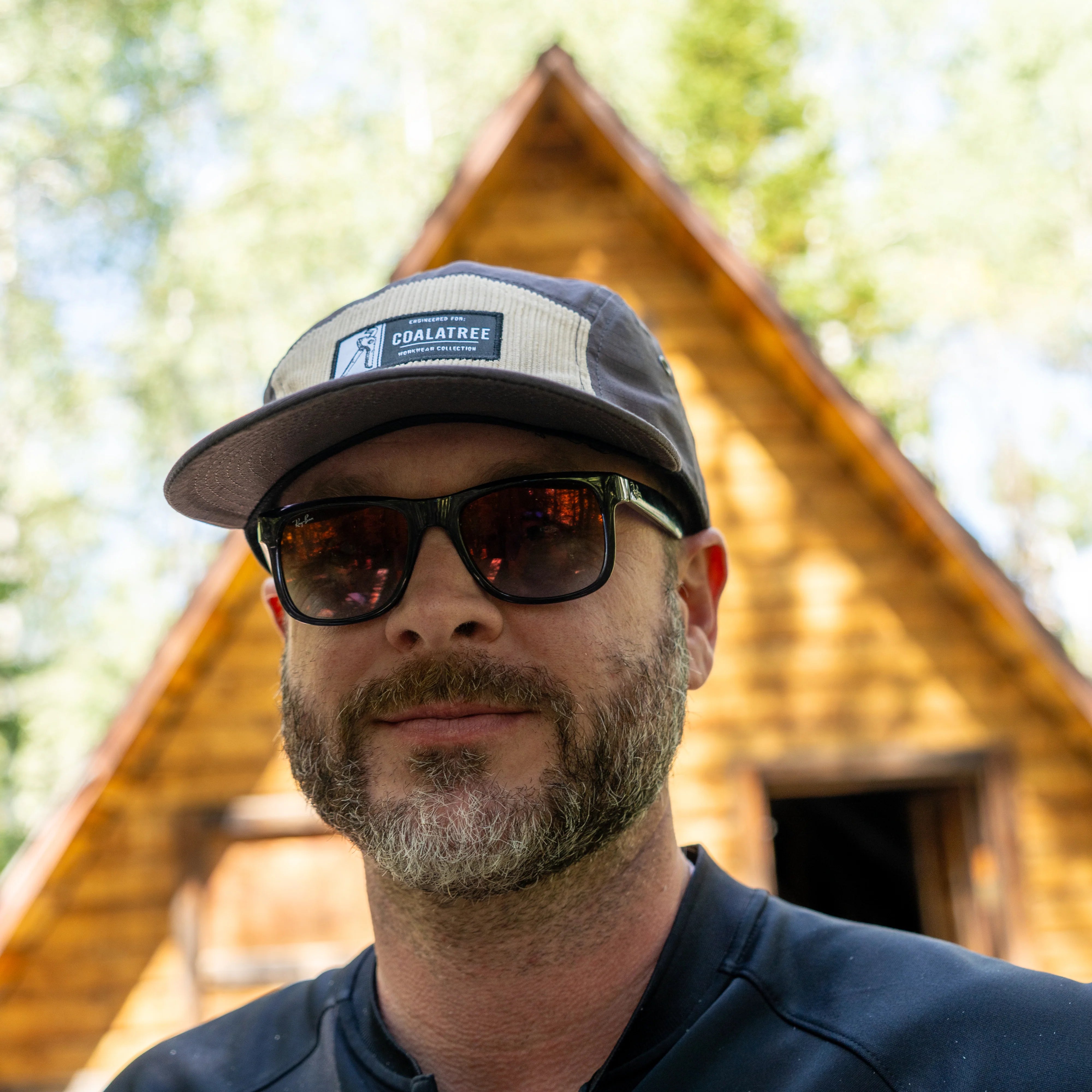 Workwear Five-Panel Hat Tan