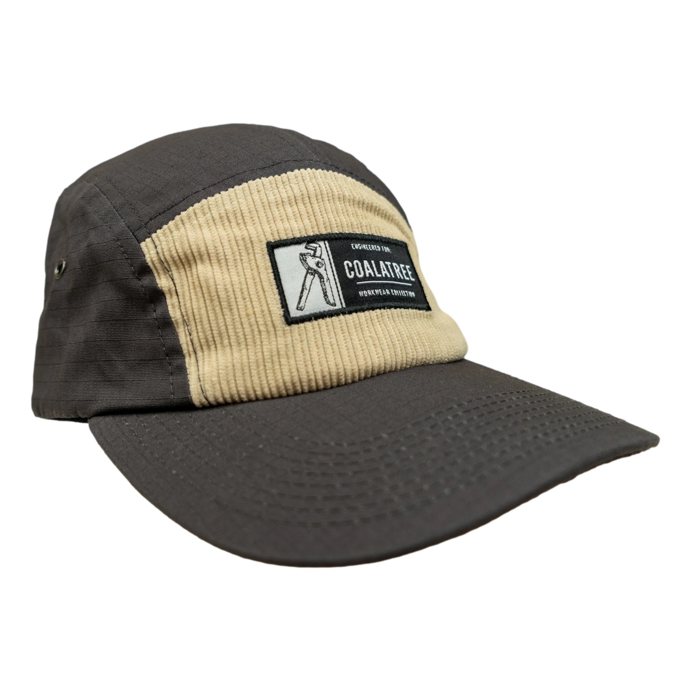 Workwear Five-Panel Hat Tan